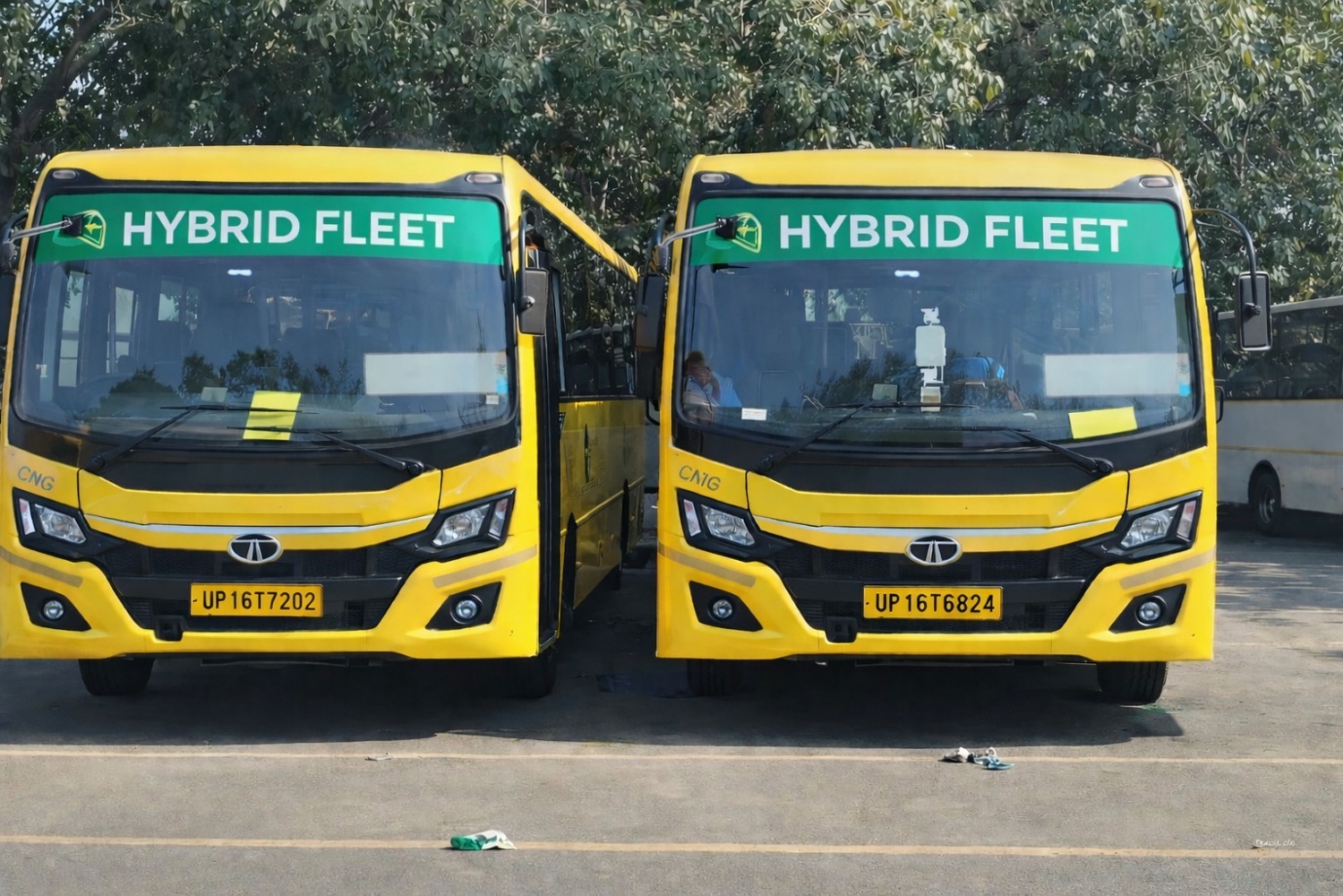 Indian Olectra BYD electric bus fleet in Hyderabad